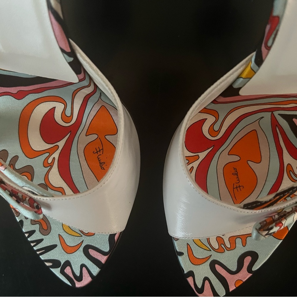 Emilio Pucci High Heeled Sandals Size 41 New in Box - Picture 11 of 16
